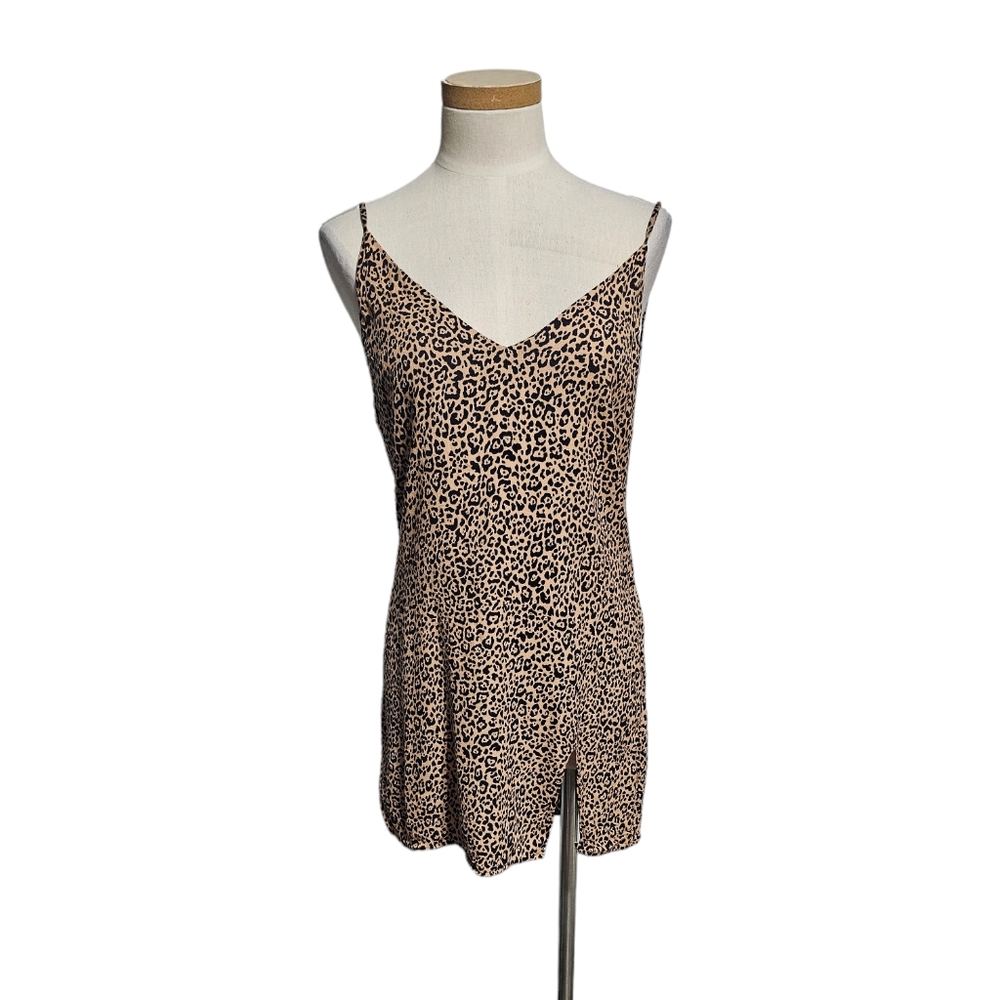 REFORMATION* Front Slit Mini Dress - Picture 3 of 5
